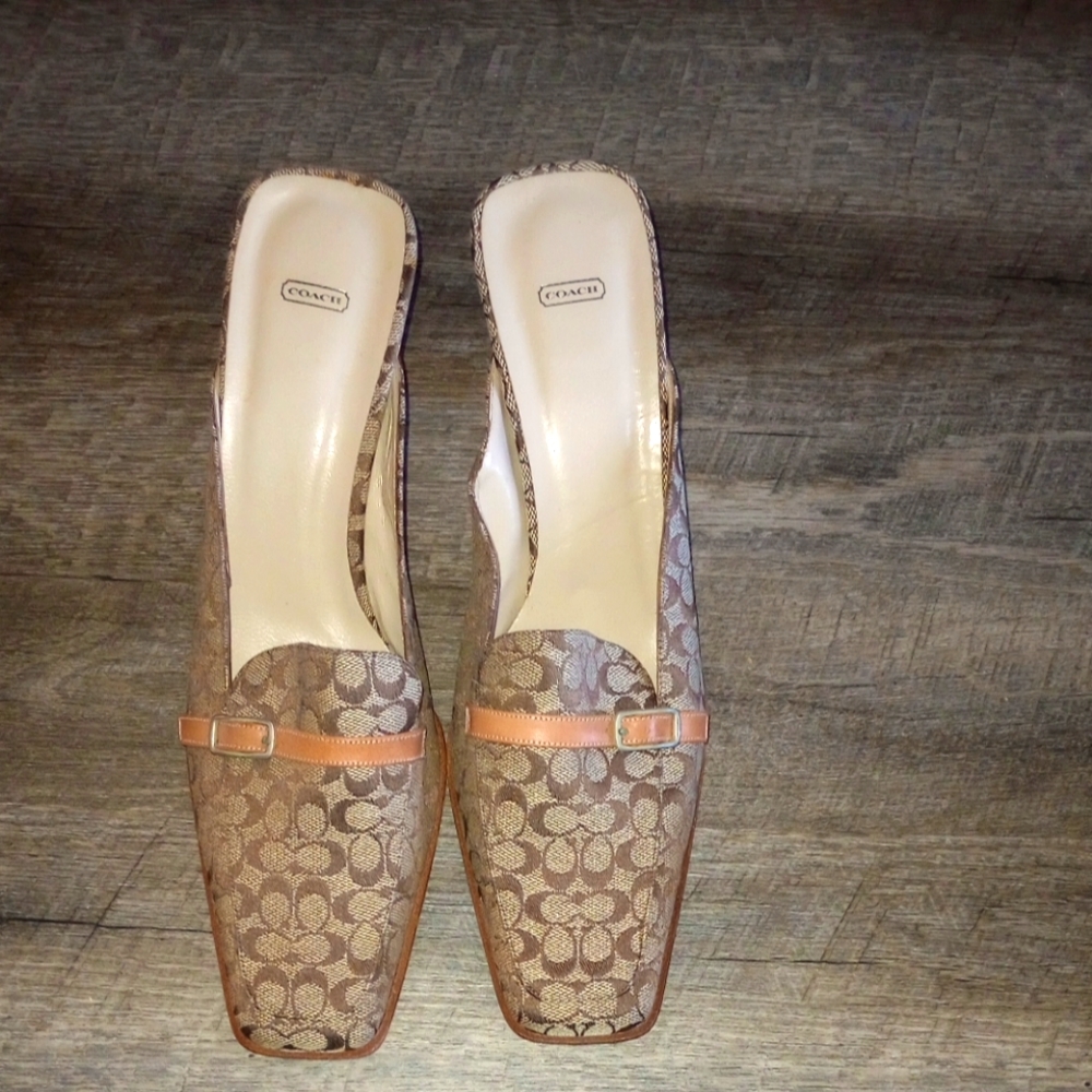Coach Mule Shoes size 11